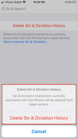 So löschen Sie Siri-Aufzeichnungen von Apple-Server-Aufzeichnungen6