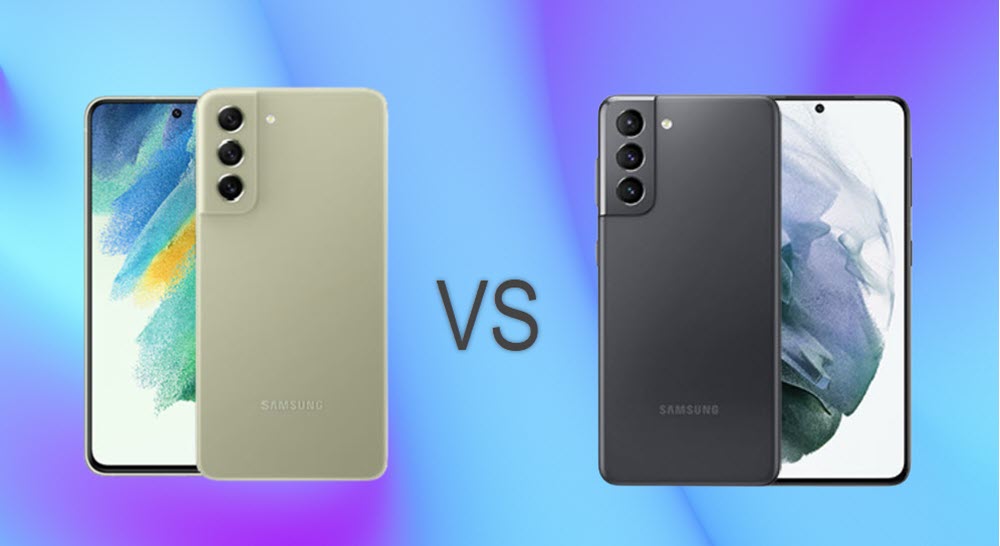 Samsung Galaxy S21 FE vs. S21, Unterschiede, Vergleich und welches ist besser 1