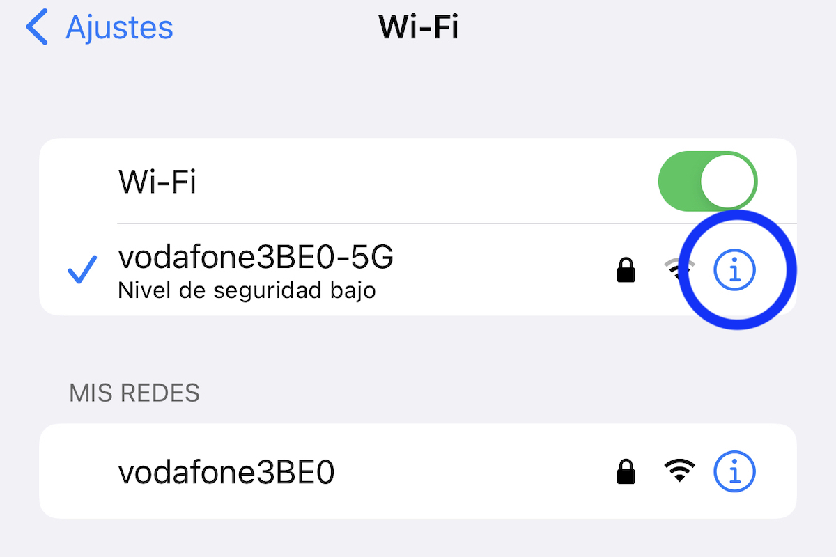 Zugriff auf Wi-Fi-Netzwerkinformationen auf dem iPhone