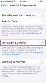 So löschen Sie Siri-Aufnahmen von Apple-Server-Aufnahmen3