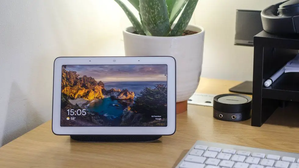 Foto des Google Home Hub