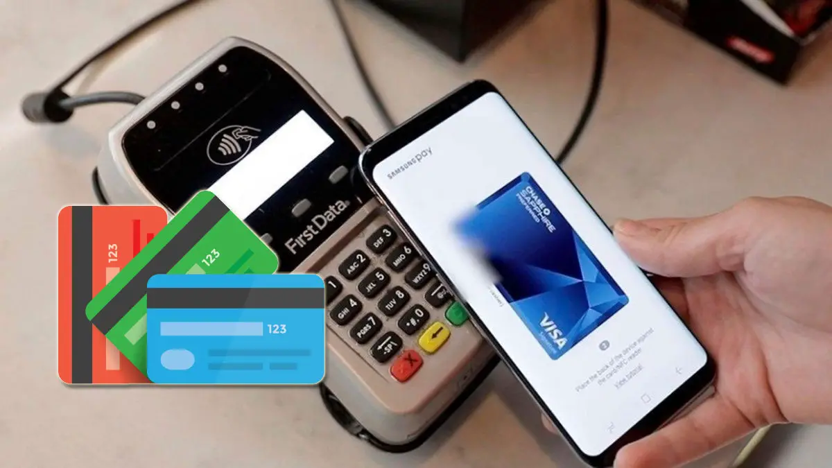 So fügen Sie Samsung Pay auf einem Galaxy Kreditkarten hinzu