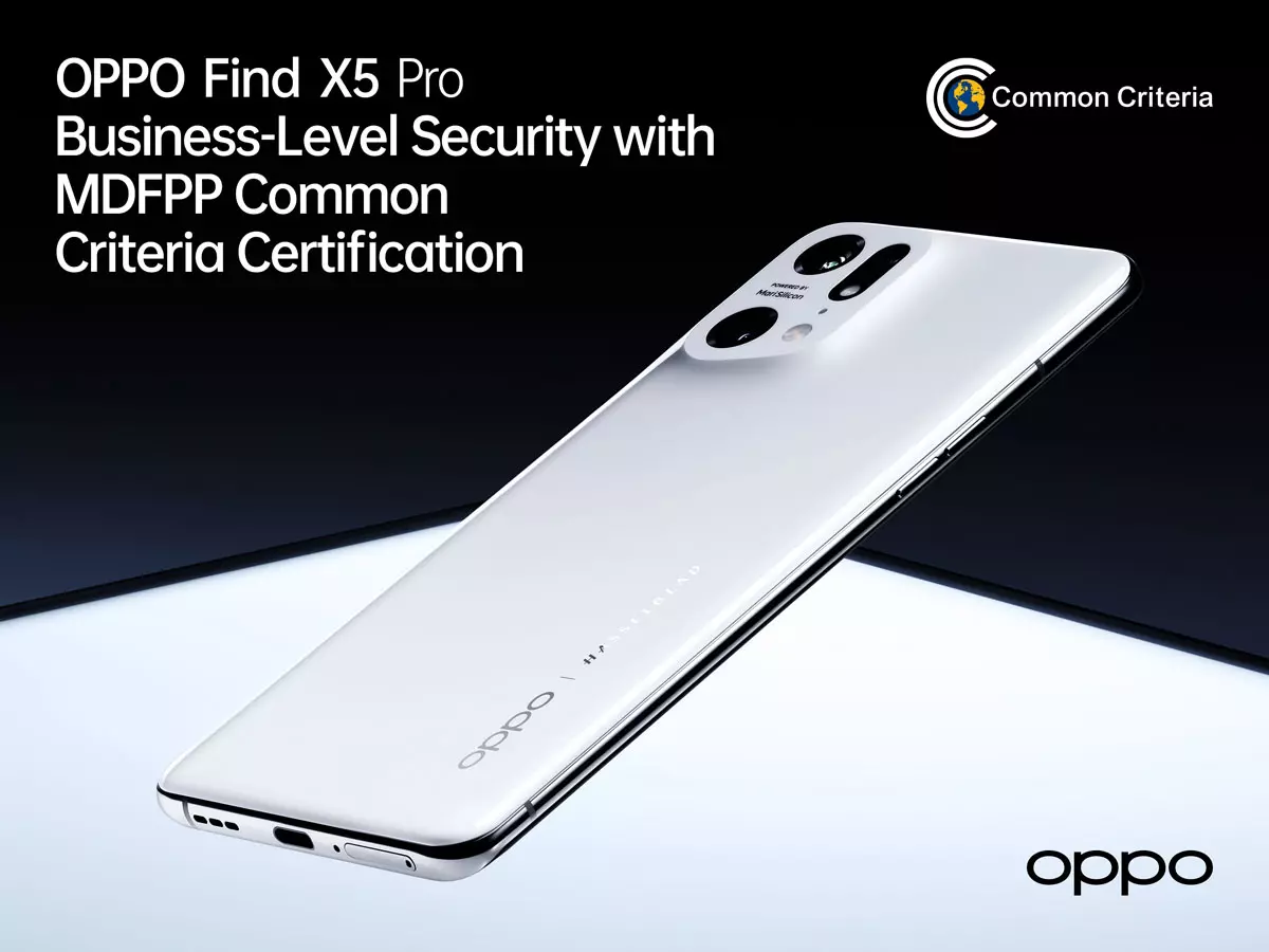 OPPO Find X5 Pro zertifiziert nach Common Criteria