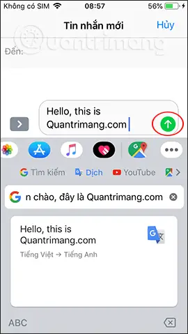 Bild 7 von So übersetzen Sie Nachrichten in der Gboard-Tastaturanwendung