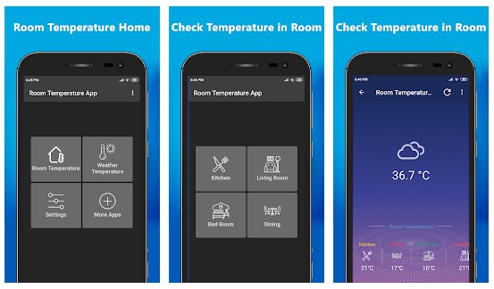 Raumtemperatur-App