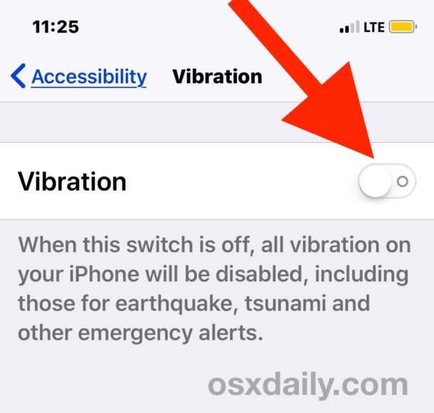So deaktivieren Sie alle Vibrationen auf dem iPhone