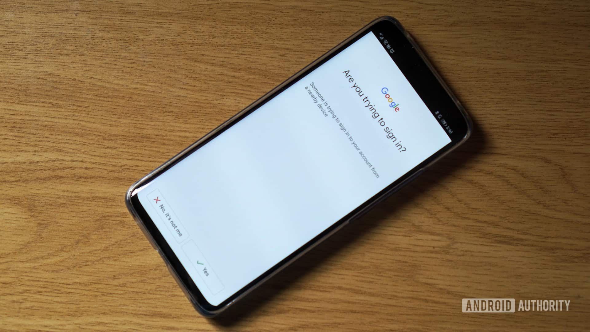 Mit Google können Sie Ihr Telefon als Hardware-Sicherheitsschlüssel für die Zwei-Faktor-Authentifizierung verwenden.
