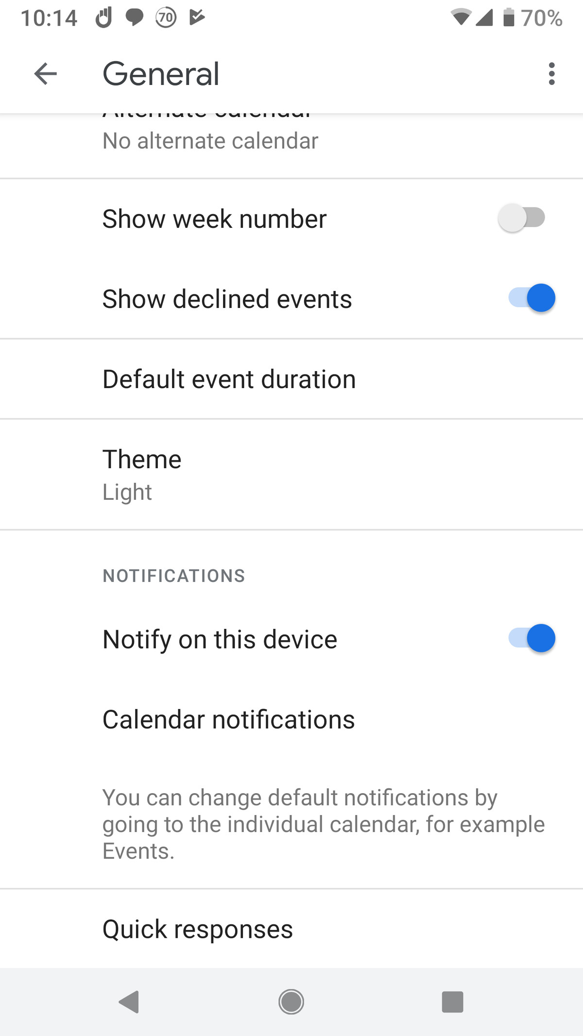 Google Kalender Mobile abgelehnte Termine