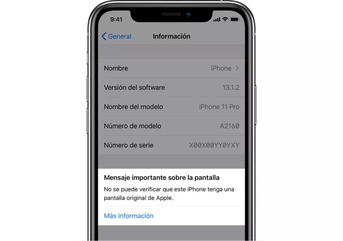 Kann die Meldung „Nicht echter Bildschirm“ auf dem iPhone entfernt werden?