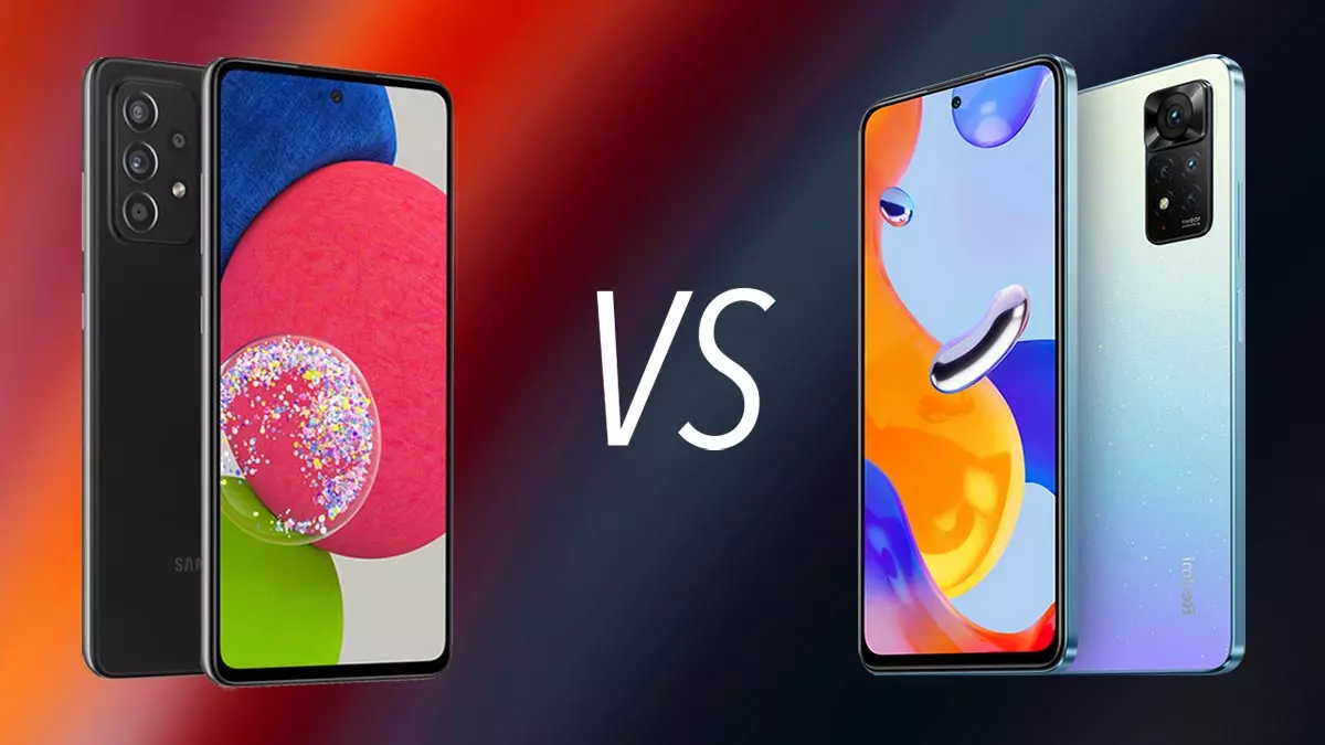 Samsung Galaxy A52s 5G vs Xiaomi Redmi Note 11 Pro, Unterschiede, Vergleich und welches ist besser