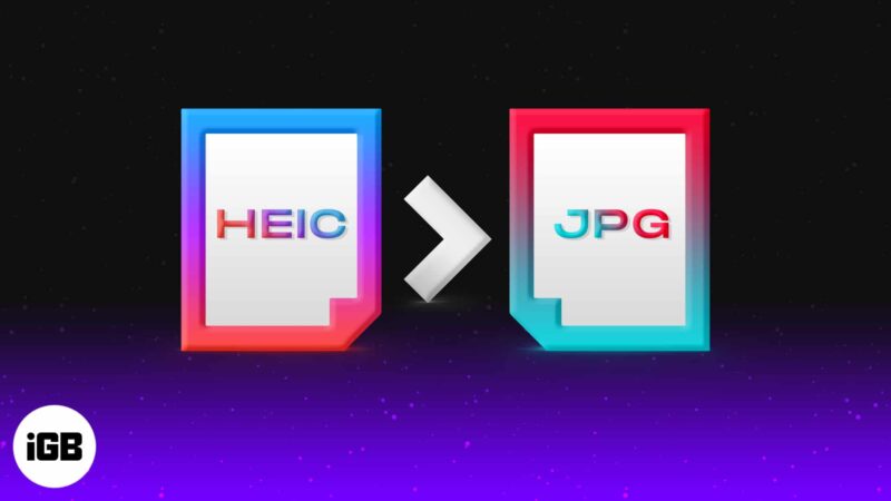 So konvertieren Sie HEIC-Fotos auf dem iPhone und iPad in JPG