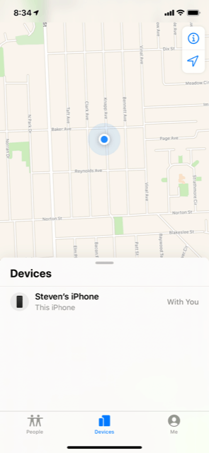 Suchen Sie die Apple Watch mit Find My iPhone